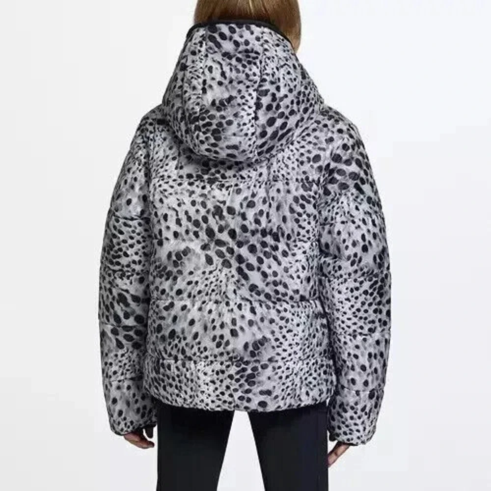 DSG DICKS SPORTING GOODS INSULATED WINTER COAT Girl Size XXS 4-5 WATERCOLOR DOTS